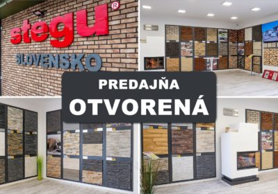 Stegu predajna otvorena