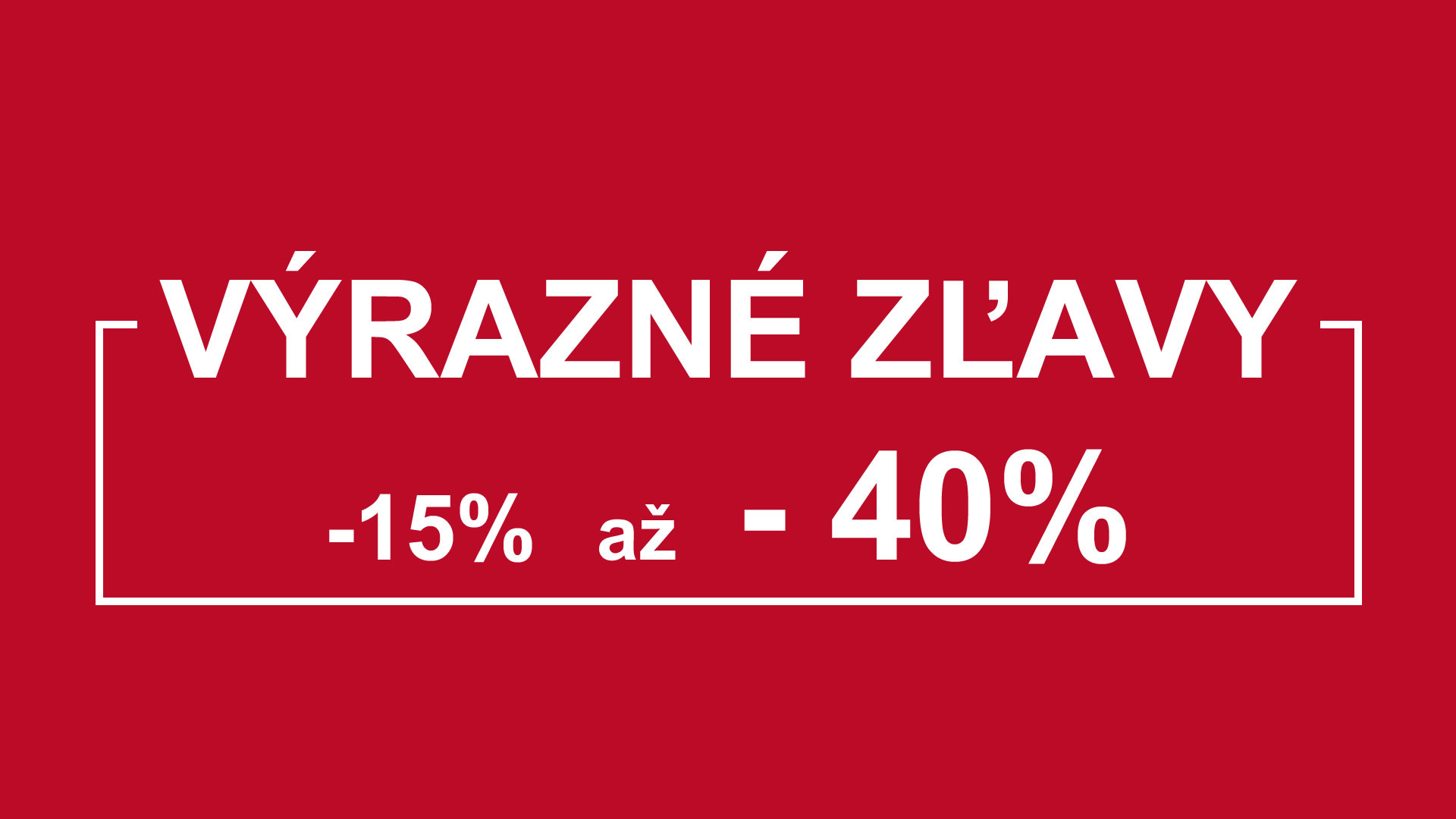 Vyrazne zlavy